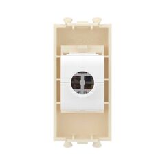 Розетка компьютерная 1мод. Avanti "Ванильная дымка" RJ45 кат.5E без шторок модульная механизм DKC 4405661 • Купить по низкой цене в интернет-магазине СМЭК