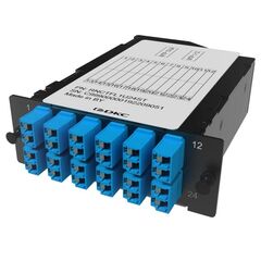 Кассета претерминированная 24ОВ 09/125 OS2 2xMTP(12)f/12xLC-UPC Duplex (с интегрированными шторками) 1 HU DKC RNCTFL1U24ST • Купить по низкой цене в интернет-магазине СМЭК
