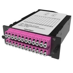 Кассета претерминированная 24ОВ 50/125 OM4 2xMTP(12)f/12xLC Duplex 1 HU DKC RNCTFL1U244 • Купить по низкой цене в интернет-магазине СМЭК
