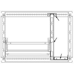 Комплект для созд. кабельного отсека для шкафов CQE 1800х400 DKC R5PFI1840 • Купить по низкой цене в интернет-магазине СМЭК