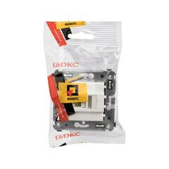 Розетка компьютерная 1-м СП Avanti "Белое облако" RJ45 кат.5E DKC 4400463 • Купить по низкой цене в интернет-магазине СМЭК