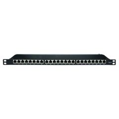 Патч-панель 19дюйм 0.5 U CAT6 24 порта RJ45 экранир. DKC RN6PPF2405 • Купить по низкой цене в интернет-магазине СМЭК