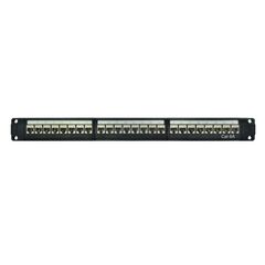 Патч-панель модульная 19дюйм 1U CAT6A 24 порта RJ45 экранир. DKC RN6APPF24 • Купить по низкой цене в интернет-магазине СМЭК