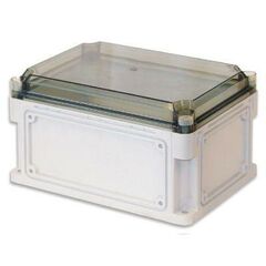 Корпус 300х150х160мм IP67 с прозр. крышкой 35мм с фланцами пластик. DKC 531311 • Купить по низкой цене в интернет-магазине СМЭК