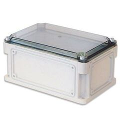 Корпус 300х150х146мм IP67 с прозр. крышкой 21мм с фланцами пластик. DKC 531211 • Купить по низкой цене в интернет-магазине СМЭК
