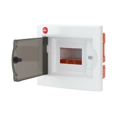 Бокс СП IP41 4м бел/дым. дв DKC 81504 • Купить по низкой цене в интернет-магазине СМЭК