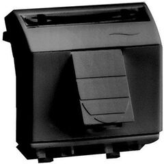 Розетка компьютерная СП 2мод. Brava RJ45 кат.5E экранир. черн. DKC 77450N • Купить по низкой цене в интернет-магазине СМЭК