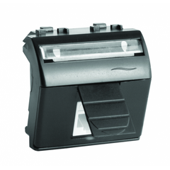 Розетка мультимедийная Brava 2мод. USB 3.0 со шторкой черн. DKC 77302N • Купить по низкой цене в интернет-магазине СМЭК