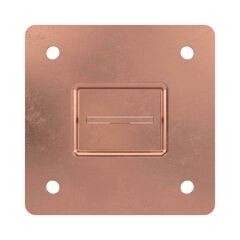Держатель проволоки металл. для плоской кровли 100мм медь DKC ND2106CU • Купить по низкой цене в интернет-магазине СМЭК