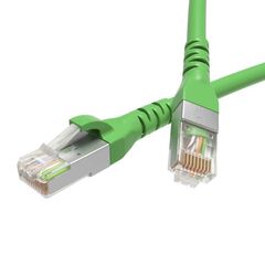 Патч-корд экранированный кат.5е F/UTP 4х2 LSZH 5м зел. DKC RN5EFU4550GN • Купить по низкой цене в интернет-магазине СМЭК