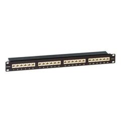 Патч-панель экранированная 19дюйм 1U кат.6 RJ45 LSA 24 порта DKC RN6PPF241BK • Купить по низкой цене в интернет-магазине СМЭК