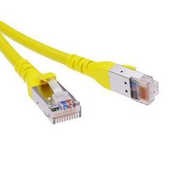 Патч-корд экранированный кат.6а SF/UTP 4х2 LSZH 0.5м желт. DKC RN6ASF4505YL • Купить по низкой цене в интернет-магазине СМЭК