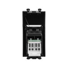 Розетка компьютерная 1мод. Avanti "Черный матовый" RJ45 кат.6 модульная DKC 4412291 • Купить по низкой цене в интернет-магазине СМЭК