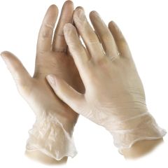 Виниловые перчатки STAYER р. M экстратонкие 100 шт. 11207-M • Купить по низкой цене в интернет-магазине СМЭК