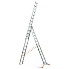 Лестница трехсекционная Ювелир 3х12 Эйфель • Купить по низкой цене в интернет-магазине СМЭК