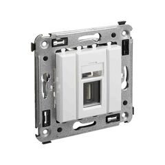 Розетка USB 2.0 1-м СП Avanti "Белое облако" тип А-А DKC 4400403 • Купить по низкой цене в интернет-магазине СМЭК