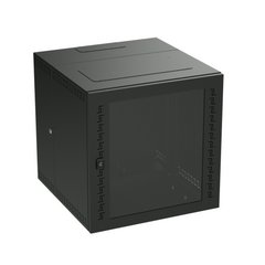 Шкаф телекоммуникационный навесной 12U (600х600х650) дверь стекло RAL9005 DKC R5STI1265GSB • Купить по низкой цене в интернет-магазине СМЭК