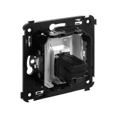 Розетка USB 3.0 1-м СП Avanti "Белое облако" тип А-А DKC 4400303 • Купить по низкой цене в интернет-магазине СМЭК