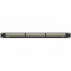 Патч-панель 19дюйм 1UCAT5E 24 модуля RJ45 неэкранированная DKC RN5PPU24 • Купить по низкой цене в интернет-магазине СМЭК