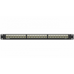 Патч-панель 19дюйм 1UCAT6 24 модуля RJ45 неэкранированная DKC RN6PPU24 • Купить по низкой цене в интернет-магазине СМЭК