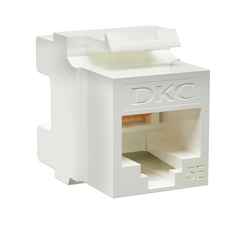 Модуль Keystone RJ45 CAT5E не экранированный 180град. бел. DKC RNK5EU180WH • Купить по низкой цене в интернет-магазине СМЭК