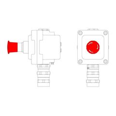 Пост управления взрывонепроницаемый из алюминия LCSD-01-B-MC-P6R(11)x1-PCMB-KA3MHK DKC LCSD21000012 • Купить по низкой цене в интернет-магазине СМЭК