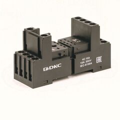 Элемент базовый пассивный для установки одиночных реле до 230В АС/DC DKC IR-B4-SC-1 • Купить по низкой цене в интернет-магазине СМЭК