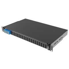Полка оптическая выдвижная 1U с адатерами 4 х duplex SC OS2 в комплекте с лицевой панелью пигтейлами сплайс-кассет(ой/ами) и гильзами КДЗС DKC RNFP9DS • Купить по низкой цене в интернет-магазине СМЭК