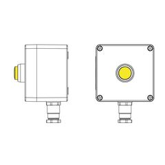 Пост управления взрывозащищенный из полиэстера CPE-P-03-(1xLY(250))-1xKH2MHK(C)1Ex d e IIC Т5 Gb / Ex tb IIIC T95град.C Db IP66/КЗ DKC 2231.031.22.121 • Купить по низкой цене в интернет-магазине СМЭК