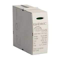 Модуль сменный к УЗИП класс I+II L-N 12.5кА (10/350) DKC NX1200 • Купить по низкой цене в интернет-магазине СМЭК