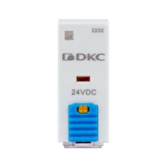 Реле одиночное 24В DC 2 прекидн. контакта DKC IR-24DC-2CO-D • Купить по низкой цене в интернет-магазине СМЭК