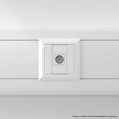 Розетка телевизионная оконечная TV 1мод. Avanti "Белое облако" 16А DKC 4400501 • Купить по низкой цене в интернет-магазине СМЭК