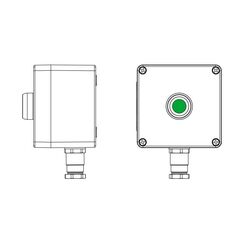 Пост управления взрывозащищенный из полиэстера CPE-P-03-(1xP1G(11))-1xKH2MHK(C)1Ex d e IIC Т5 Gb / Ex tb IIIC T95град.C Db IP66/КЗ DKC 2231.031.22.121 • Купить по низкой цене в интернет-магазине СМЭК