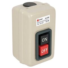Выключатель кнопочный с блокировкой ВКИ-230 3п 16А IP40  PROxima EKF vki-230 • Купить по низкой цене в интернет-магазине СМЭК
