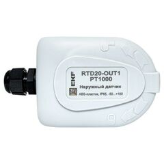 Датчик температуры наружного воздуха EKF RTD20-OUT1-PT1000 • Купить по низкой цене в интернет-магазине СМЭК