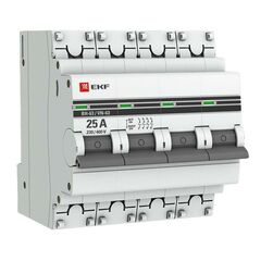Выключатель нагрузки 4п 25А ВН-63 PROxima EKF SL63-4-25-pro • Купить по низкой цене в интернет-магазине СМЭК