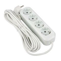 Удлинитель 4х5м с заземл. 16А IP20 Эксперт 3.5кВт ПВС 3х1 PROxima EKF UBA16-310-4-05 • Купить по низкой цене в интернет-магазине СМЭК