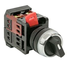 Переключатель  АС-22 2P черн. NO+NC PROxima EKF psw-ac-2p • Купить по низкой цене в интернет-магазине СМЭК