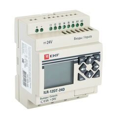Реле программируемое 12 входов/выходов транзист. с дисплеем 24В PRO-Relay PROxima EKF ILR-12DT-24D • Купить по низкой цене в интернет-магазине СМЭК