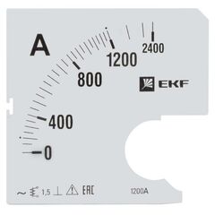 Шкала A961 1200/5А-1.5 PROxima EKF s-a961-1200 • Купить по низкой цене в интернет-магазине СМЭК