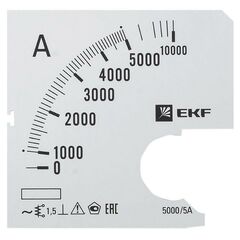 Шкала сменная для A961 5000/5А-1.5 PROxima EKF s-a961-5000 • Купить по низкой цене в интернет-магазине СМЭК