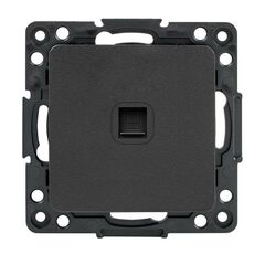 Розетка компьютерная 1-м Стокгольм RJ45 механизм черн. PROxima EKF EZK01-035-10 • Купить по низкой цене в интернет-магазине СМЭК