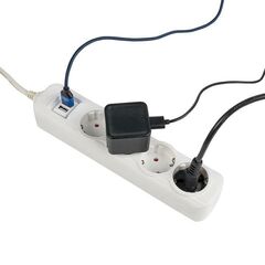 Удлинитель 4х3м 16А IP20 Эксперт 3.5кВт 2хUSB 2.1А ПВС 3х1 PROxima EKF UBA16-2USB-4-03i • Купить по низкой цене в интернет-магазине СМЭК