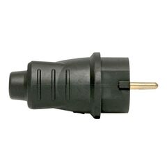 Вилка прямая 16А 2P+PE 230В IP44 каучук EKF RPS-011-16-230-44 • Купить по низкой цене в интернет-магазине СМЭК
