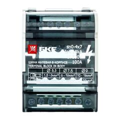 Шина нулевая в корпусе 4х7 EKF sn0-4x7 • Купить по низкой цене в интернет-магазине СМЭК