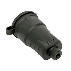 Розетка переносная 16А IP44 230В 2P+PE с защ. крышкой каучук Basic EKF RPS-012-16-230-44 • Купить по низкой цене в интернет-магазине СМЭК