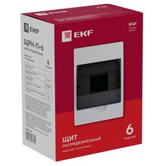 Щит ЩРН-П-6 IP41 EKF pb40-n-6 • Купить по низкой цене в интернет-магазине СМЭК