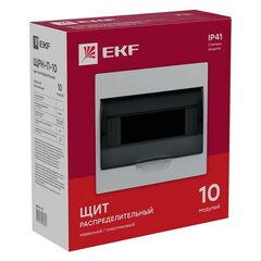 Щит ЩРН-П-10 IP41 EKF pb40-n-10 • Купить по низкой цене в интернет-магазине СМЭК
