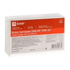 Блок питания 24В DR-15W-24 PROxima EKF dr-15w-24 • Купить по низкой цене в интернет-магазине СМЭК