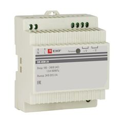 Блок питания 24В DR-45W-24 EKF dr-45w-24 • Купить по низкой цене в интернет-магазине СМЭК